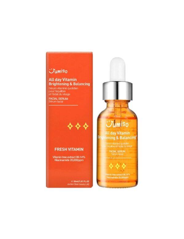 Jumiso All day vitamin Brightening & Balancing Serum.